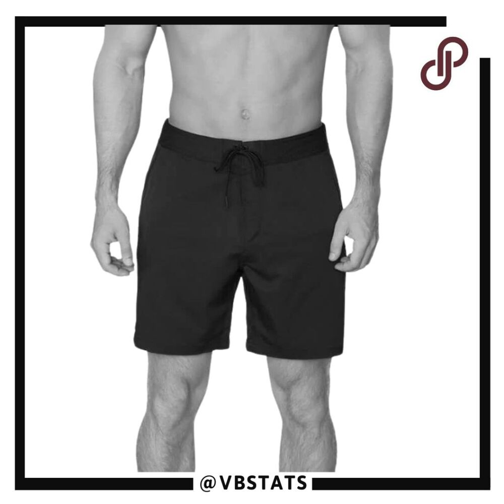 Ten Thousand Men's Foundation Board Shorts Black Size Large